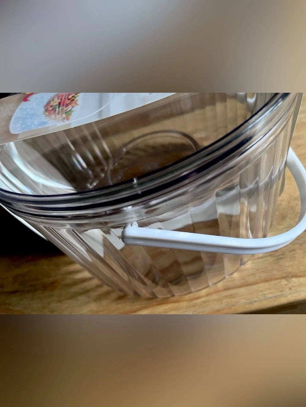 Crofton Salad Chiller Ice Bowl Serving Bowl w/ Lid & Handle New 8.5”